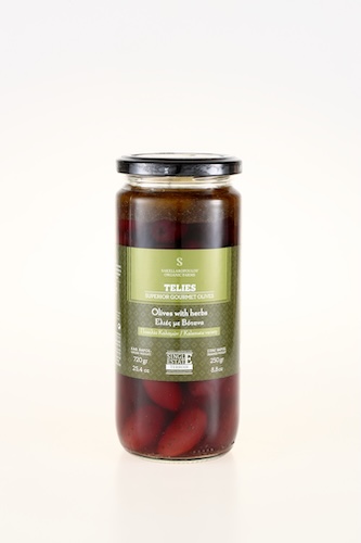 TELIES - Kalamata Natural olives with herbs